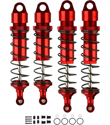 Amazon.com: 5Pc Set Upgrades Aluminum 7075-T6 Rear Shock Tower